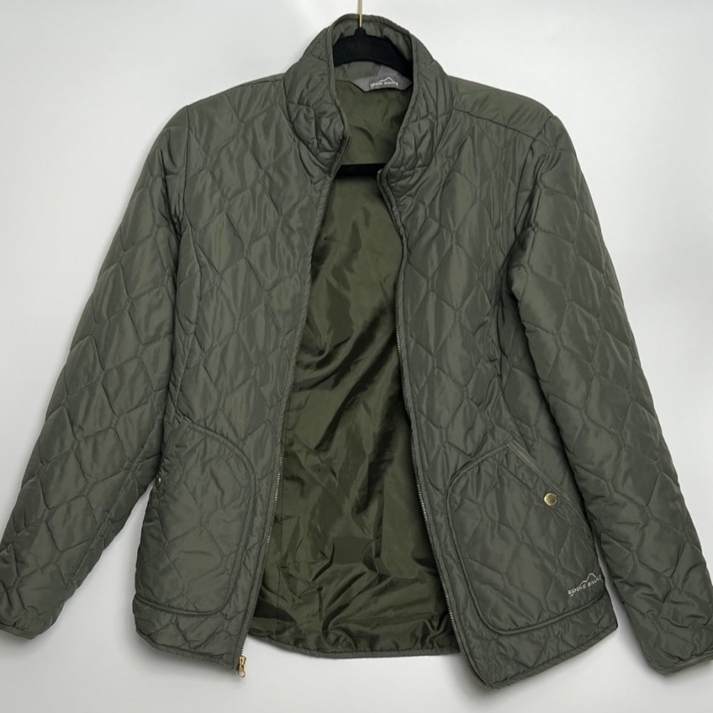 Eddie Bauer Women's Year Round Quilted Field Jacket XS Extra Small